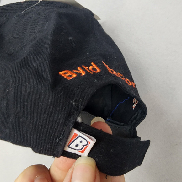 KUBOTA Tractor FLEXFIT Black Embroidered Baseball Hat Cap Flat Curved Brim NWT - Picture 7 of 7